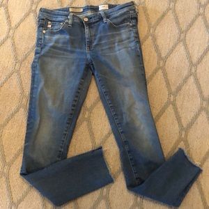 AG super skinny ankle jeans